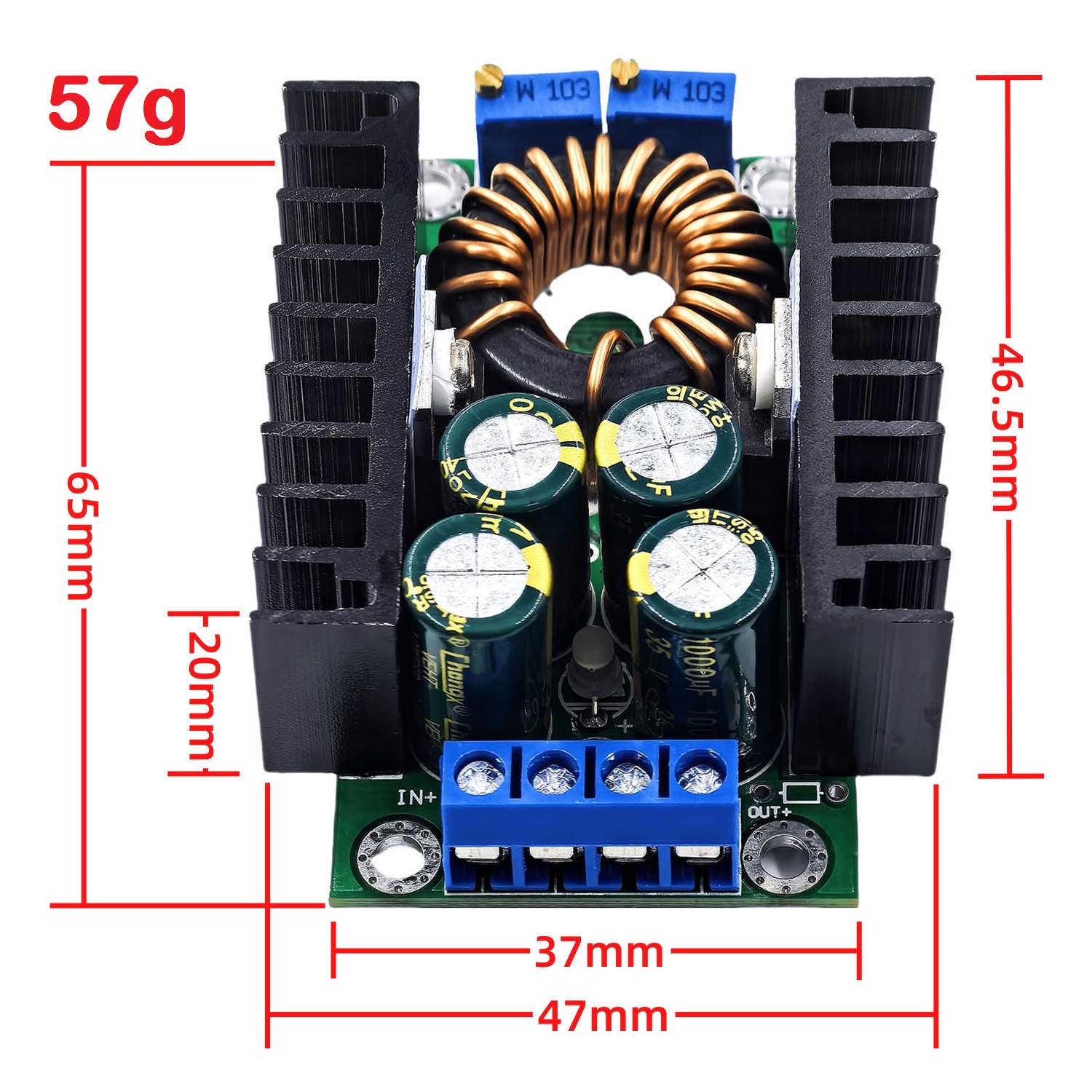 最大300W DC-DC調整可能降圧コンバーター9A 5-4 - Diy Electronic Load のレビューと価格