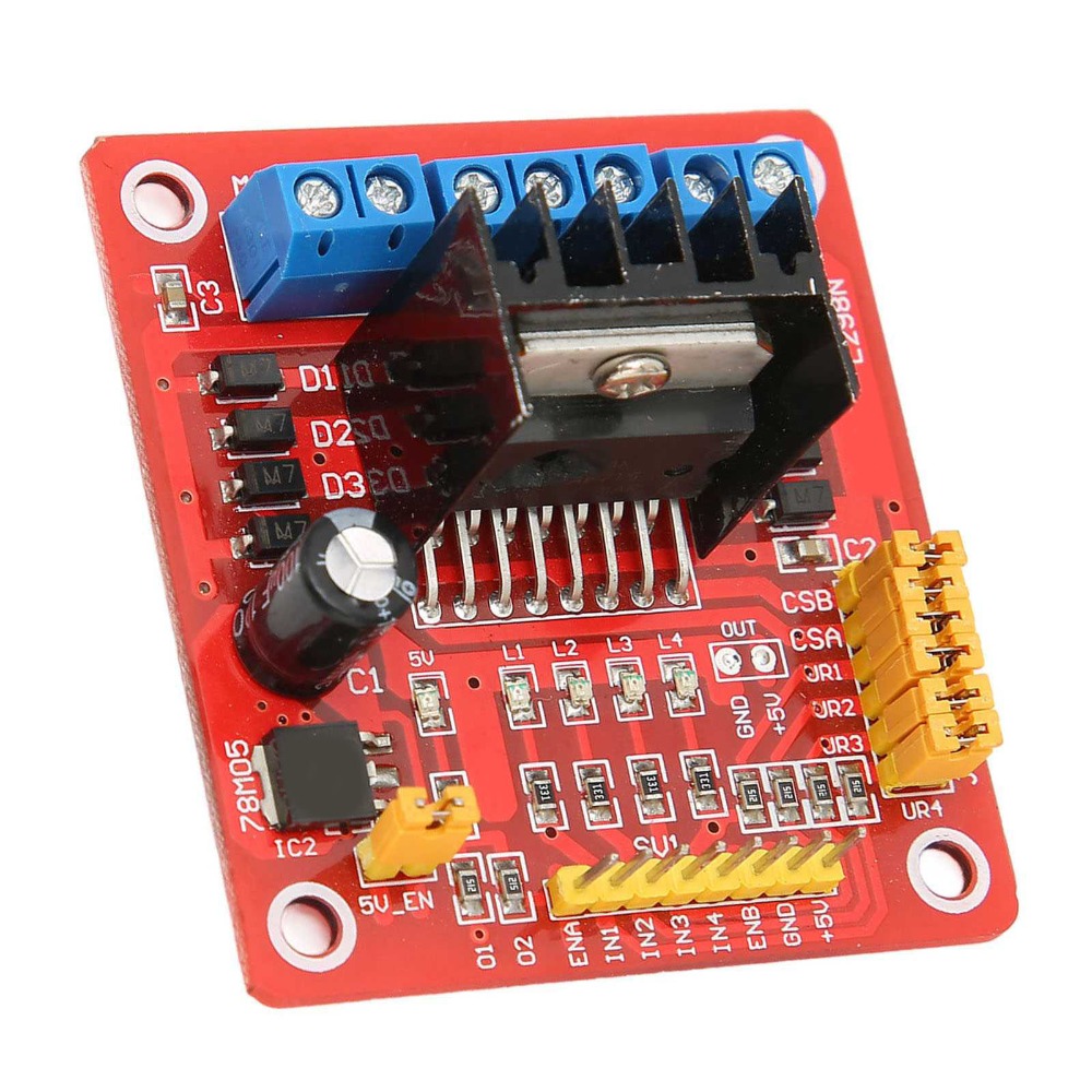 L298N ステッピングモータードライバーモジュール 5V- - L298N Motor Driver のレビューと価格