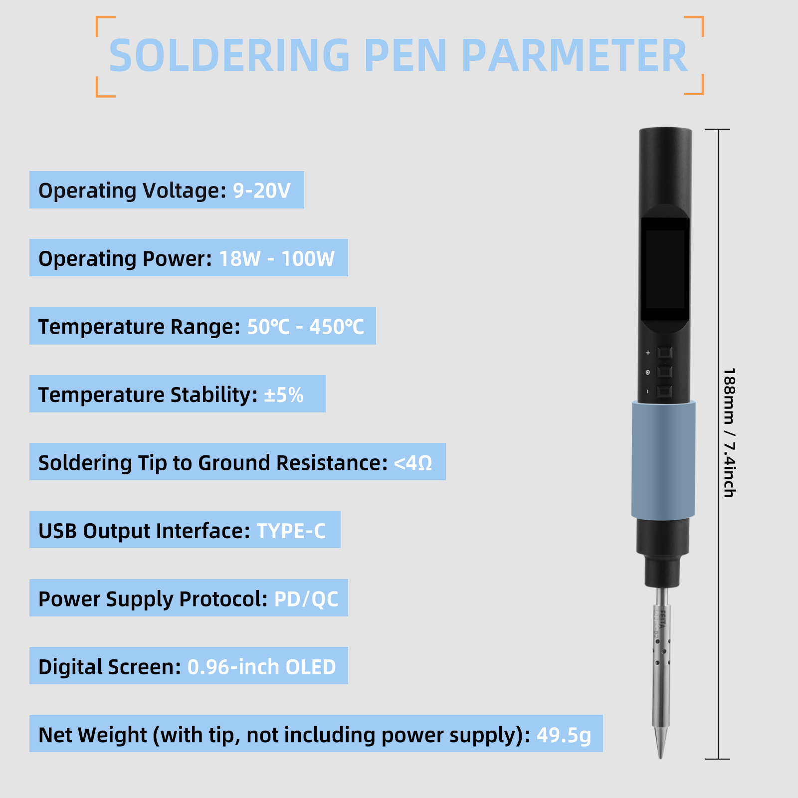 FEITA PTS200 電子機器用はんだごてキット Typ - Flux Pen Electronics のレビューと価格